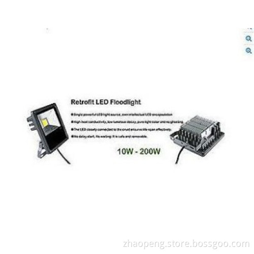 100W IP65 meanwell driver 3 year warranty high lumen led flood light